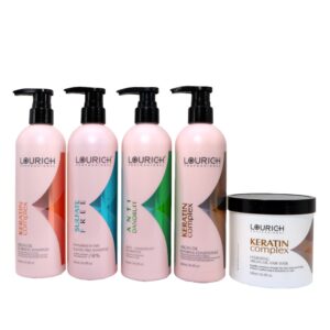 Non-public Label Lourich Premium Hair Care Set: Shampoo, Conditioner, and Hair Masks for Frizzy, Broken, and Dry Hair – Store Lourich Hair Care Merchandise!